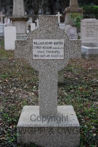 Hong Kong Cemetery - Martin, William Henry